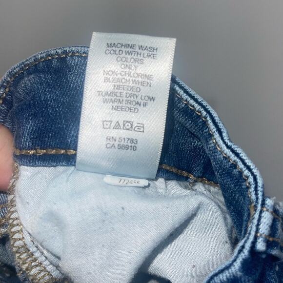 M Jeans Maurices Jeans Skinny Ankle Super Stretch Denim Size M Regular Classic - Picture 5 of 5